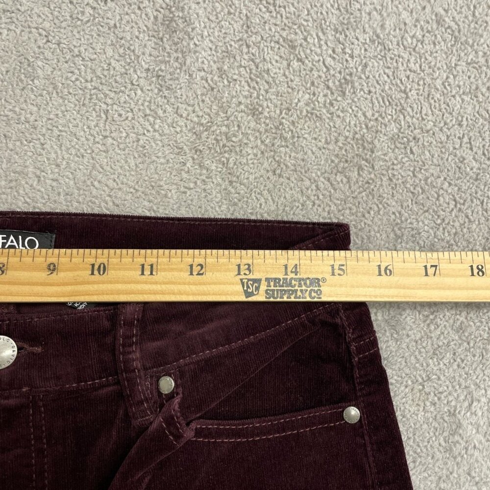 Buffalo Women's 8/29 David Bitton Straight Leg Stretch Corduroy Pants M0706 - Picture 6 of 11